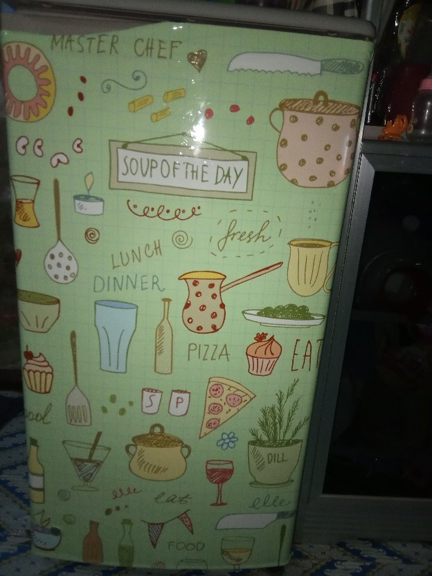 Stiker Kulkas 1  Pintu Masterchef Shabby