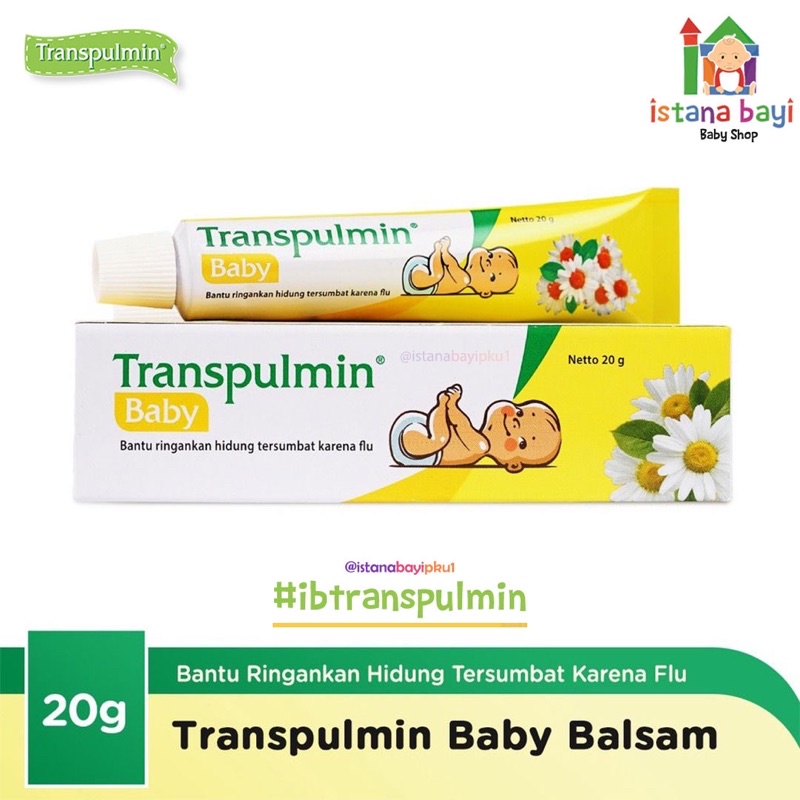 Transpulmin Balsem Baby - Balsem bayi/Flu bayi