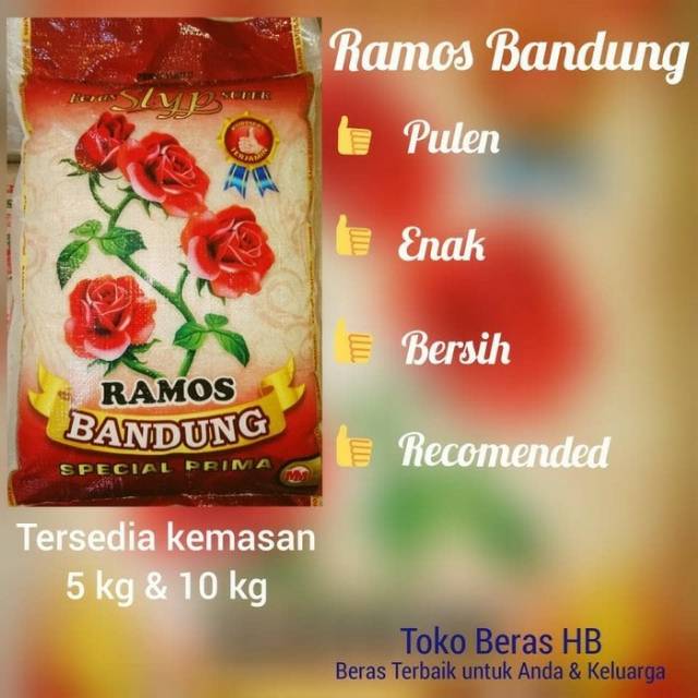 

Beras Ramos Bandung 10 kg