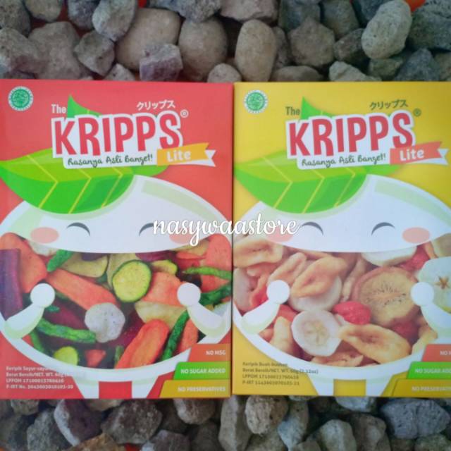 The Kripps Lite Express Mix Kripik Buah dan Sayur | Shopee ...