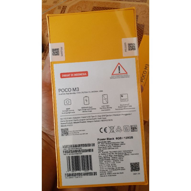 Poco M3 6/128 Murah