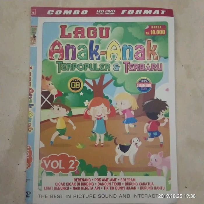 TERMURAH Promo Kaset Dvd Video Lgu Anak Anak Paling Laris DVD DTS