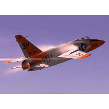 DIY Miniatur Papercraft Pesawat Grumman F11F-1 Tiger ATU-222 02