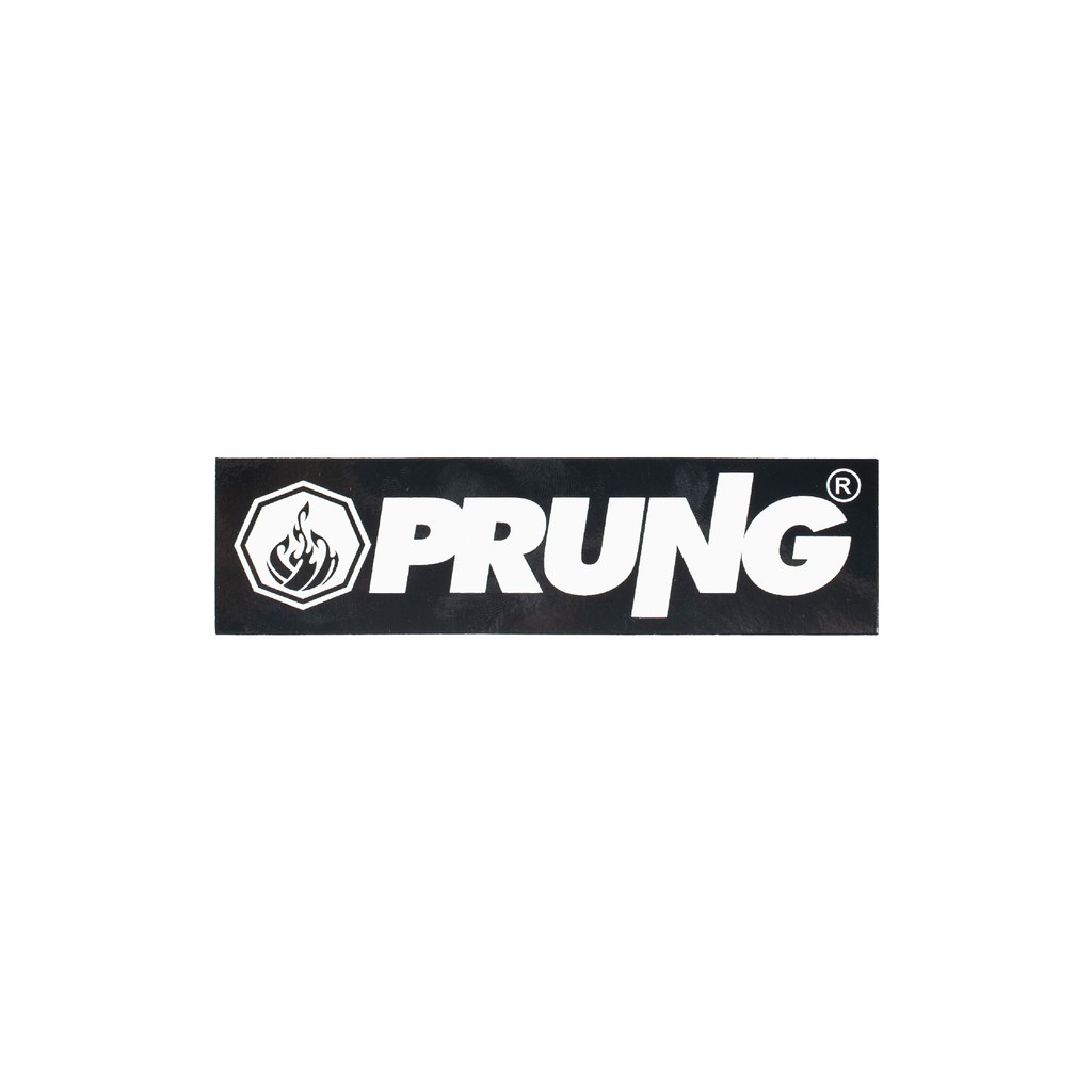 

Prung Stiker Hitam Panjang Bahan Vinyl Hitam