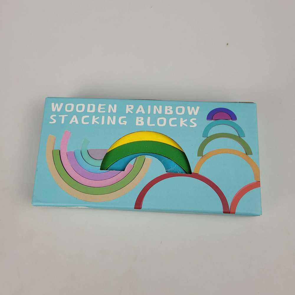 Diikamiiok Mainan Anak Montessori Rainbow Bridge Children Toy - QT07