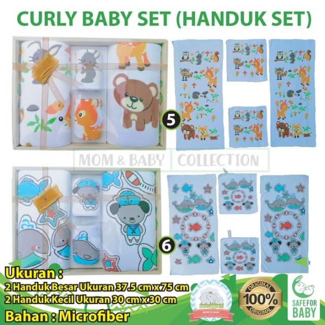 Megasari ,handuk baby set