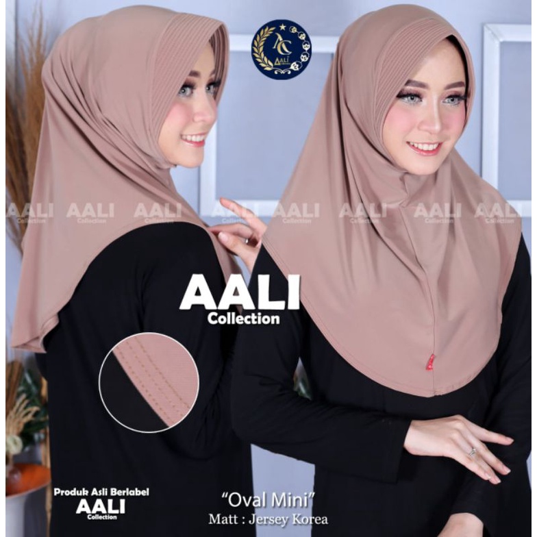 Aali Collection Bergo Jersey Polos Oval Mini