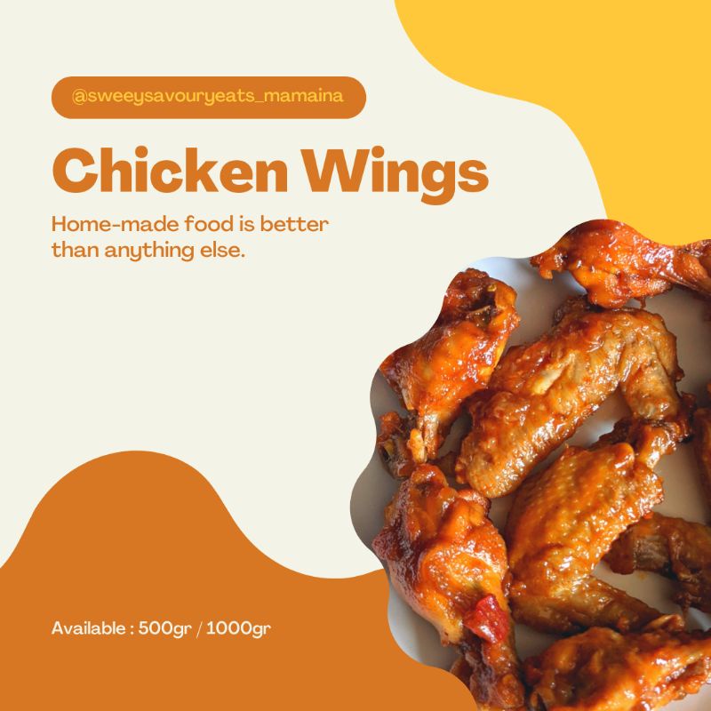 

Chicken Wings (korean taste)