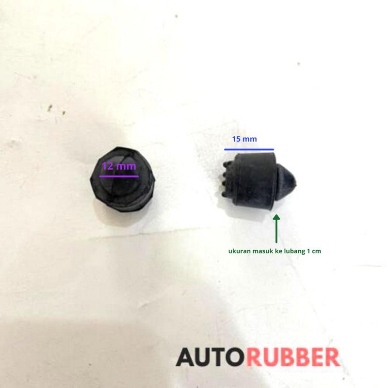 Karet Stoper Penahan Pintu Mobil Avanza Xenia Rush Agya Ayla Universal 2