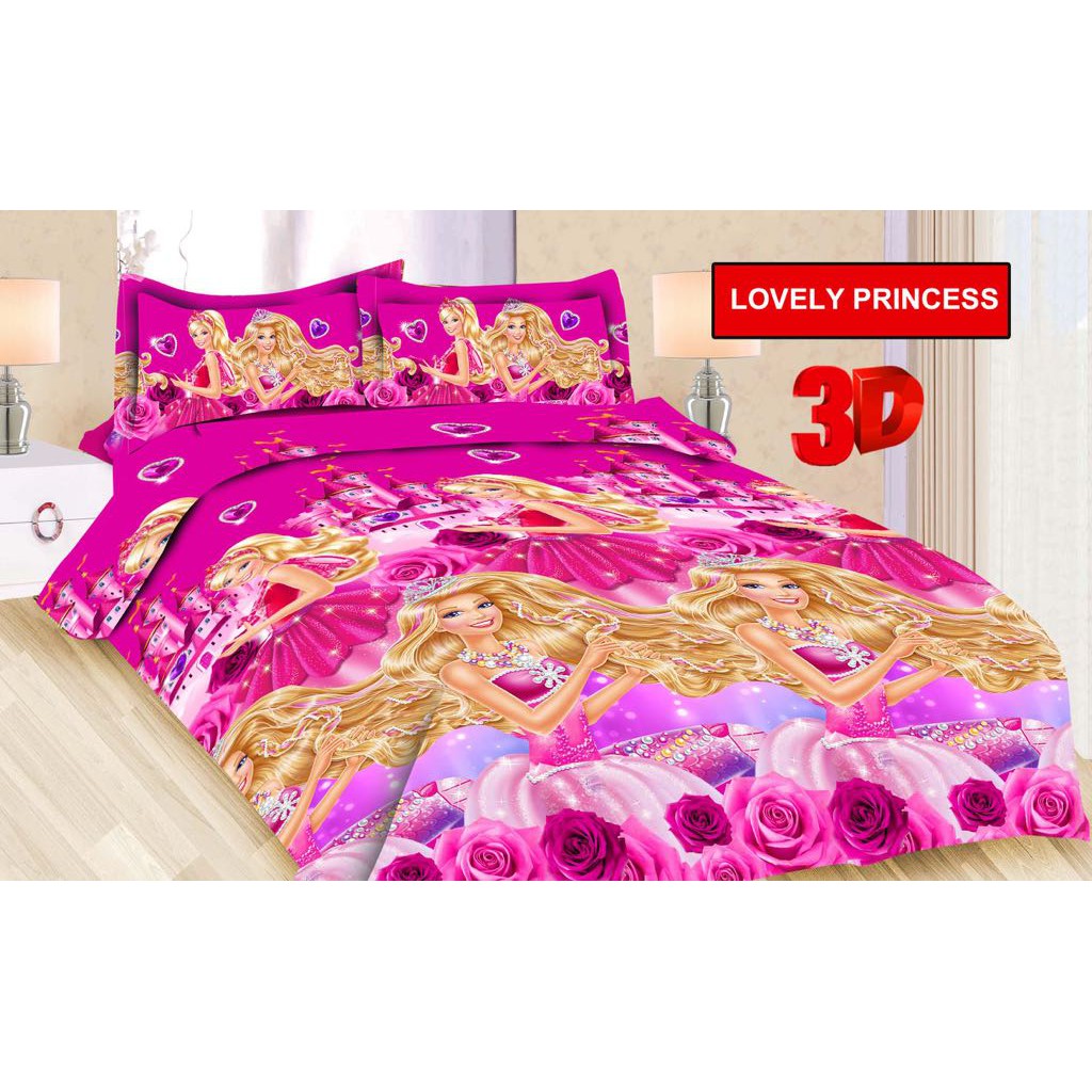 Proven Sprei - Bedcover set Bonita motif Lovely Princess