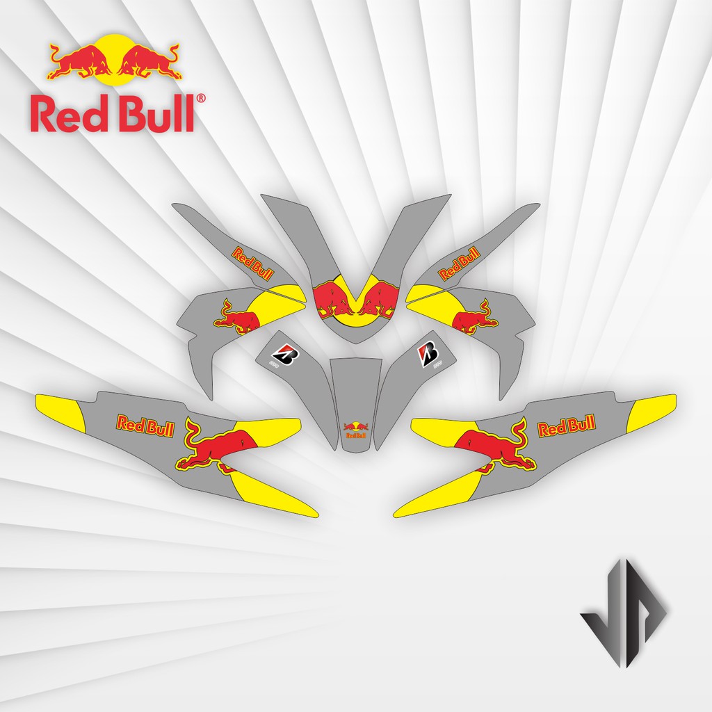 Decal Sticker / Stiker Beat Street 2020 2021 2022 2023 18 Red Bull