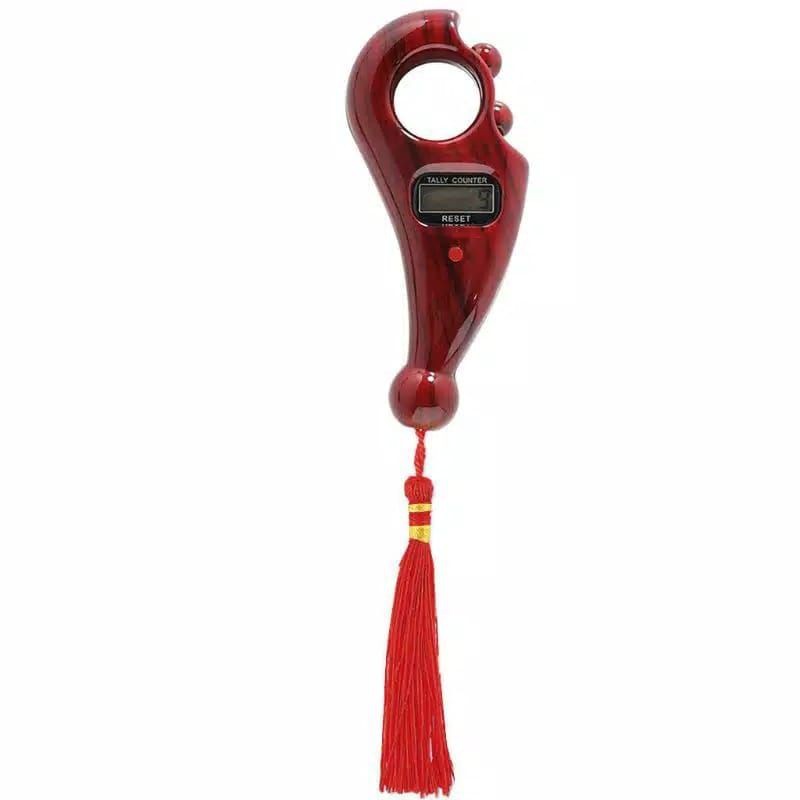 Tasbih Digital Kayu / Tasbih Tally Counter Premium Original