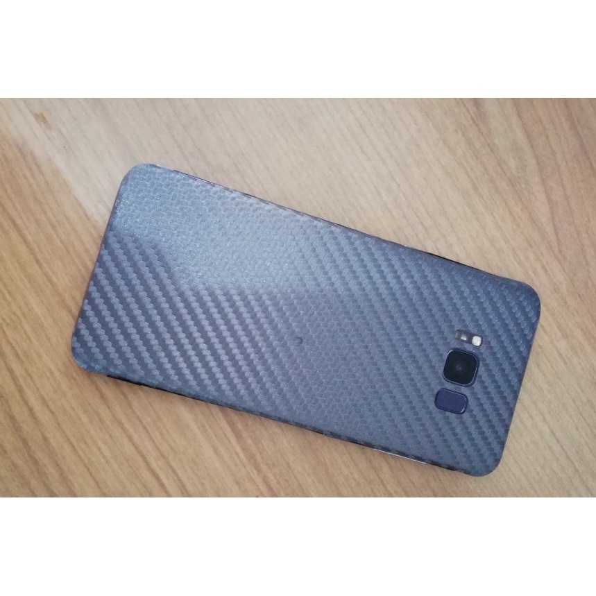 Back skin karbon atau gaskin carbon 3d sam s7 edge , anti gores anti jamur anti licin