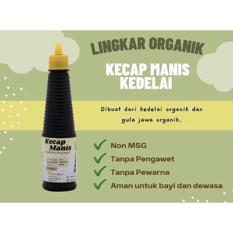 Lingkar Organik Kecap Manis Organik 150 ML