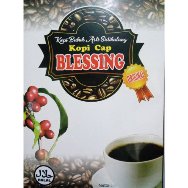 

Kopi Asli Sidikalang Cap Blessing