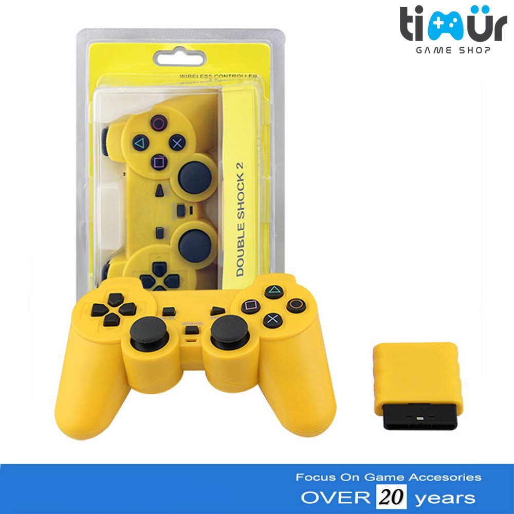 Включи игру желтый джойстик. Ps2 Yellow. Джойстик желтый. Жёлтая PS 2. Геймпад ps2 беспроводной в желтой коробке.