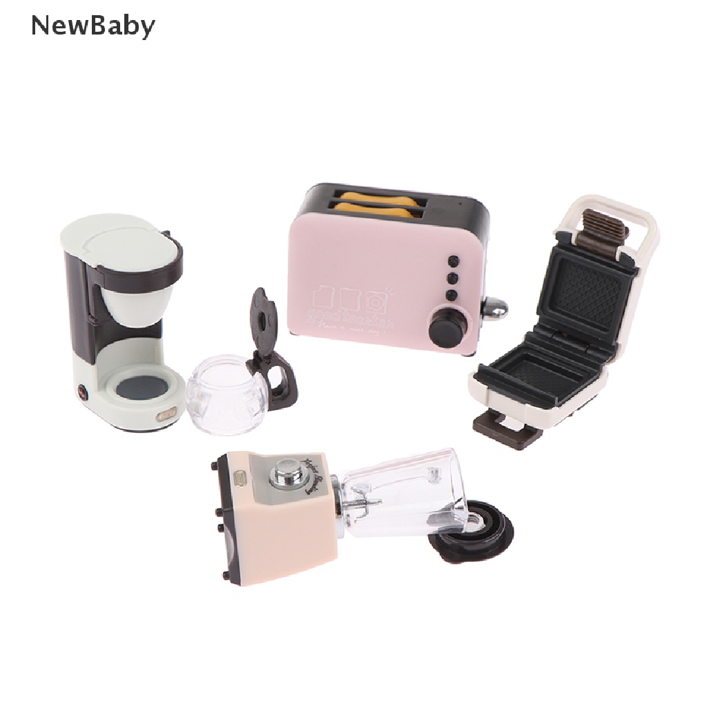 Newbaby Mainan Miniatur Simulasi Peralatan Dapur Elektrik Skala 1: 12 Untuk Dekorasi Rumah Boneka