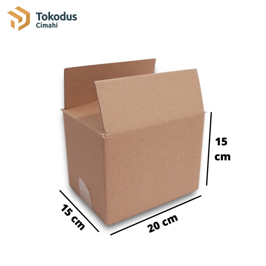 

Kardus Box Packing olshop Polos 20 x 15 x 15cm Kokoh Corrugated - Tokodus cimahi