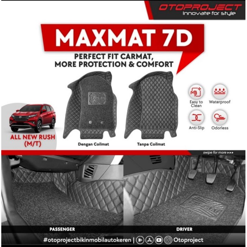 Karpet 7D Mobil Toyota all new Rush Terios