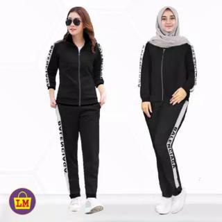 Baju Pakaian Setelan Olahraga Wanita Balenciaga  Cewek 