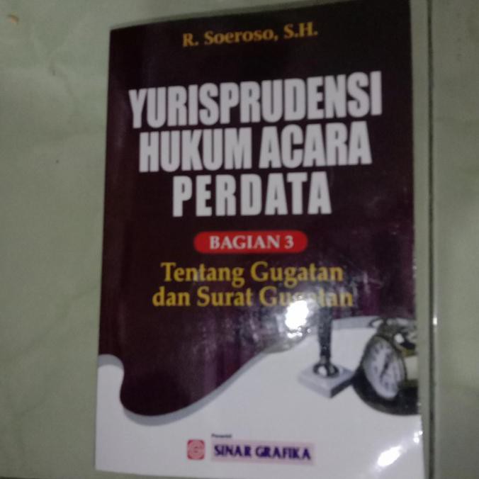 New Product / Buku Yurisprudensi Hukum Acara Perdata Bagian 3