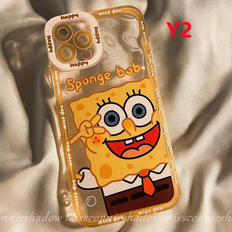 Soft Case Desain Kartun SpongeBob Untuk Samsung A03 Core A13 A53 A12 A33 A30s A23 A73 A32 A71 A20 A30 A02s A72 A20s A50s A52 A10s A10 A02 A03s A21s A21s M11 M22