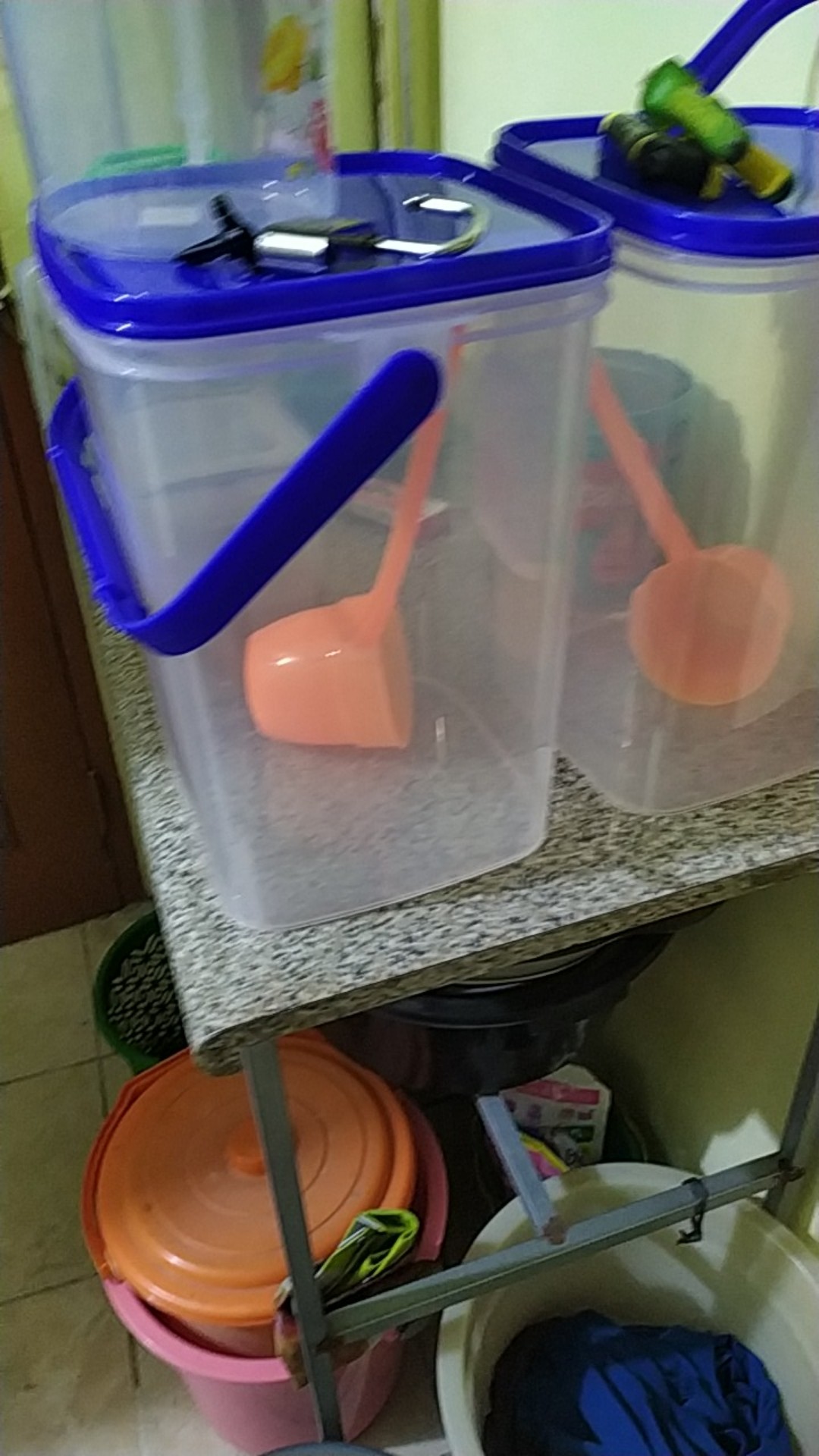 Tempat Air/toples Makanan 15 Liter Green Leaf