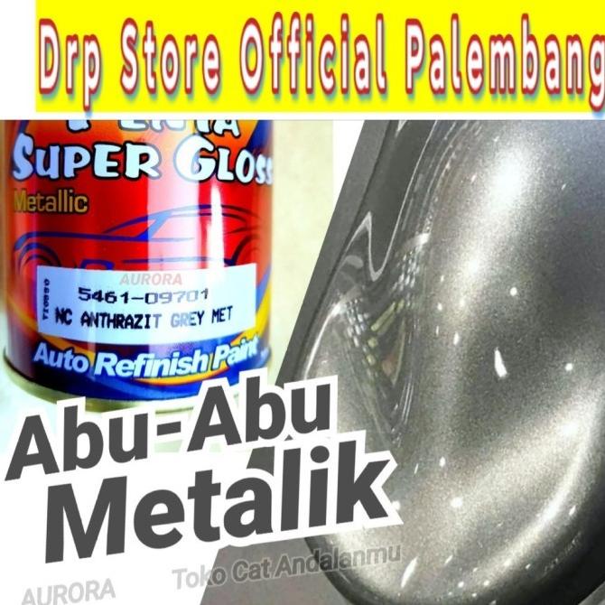 ] Cat Penta Super Gloss Abu Abu Metallic Metalik Metalic Abu Monyet