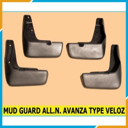 VARIASI KARPET LUMPUR/PENAHAN/TAHANAN/MUD GUARD ALL NEW AVANZA TYPE VELOZ 1SET -4PCS DEPAN/BELAKANG 