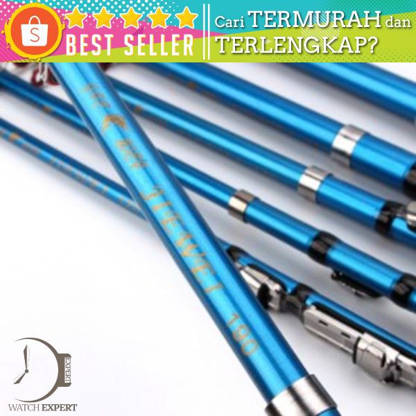 Joran Pancing Portable Telescopic 2.1M - Biru