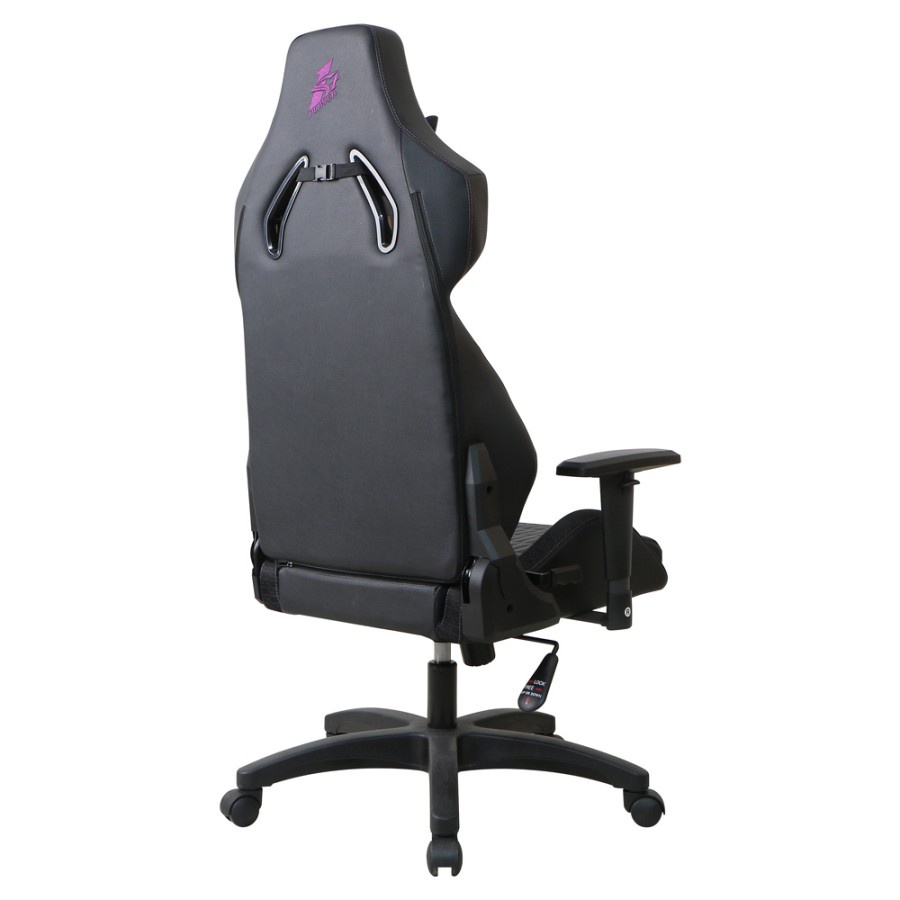 1STPLAYER GAMING CHAIR WIN-101 - BLACK - Comfortable And Spacious - Reflective Fabric