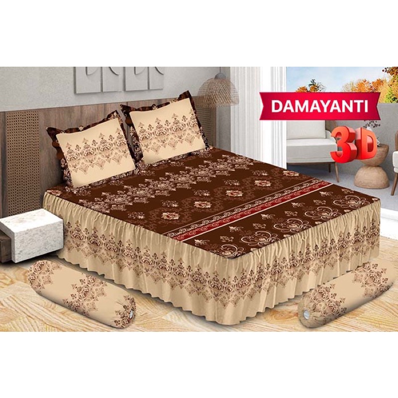 (BISA COD) SPREI BONITA RUMBAI UK 180*200 CM