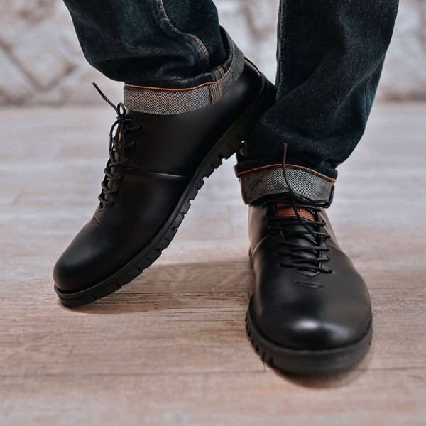 SAHARA BLACK |ManNeedMe x FSTP| Sepatu Pantofel Pria Oxford Formal