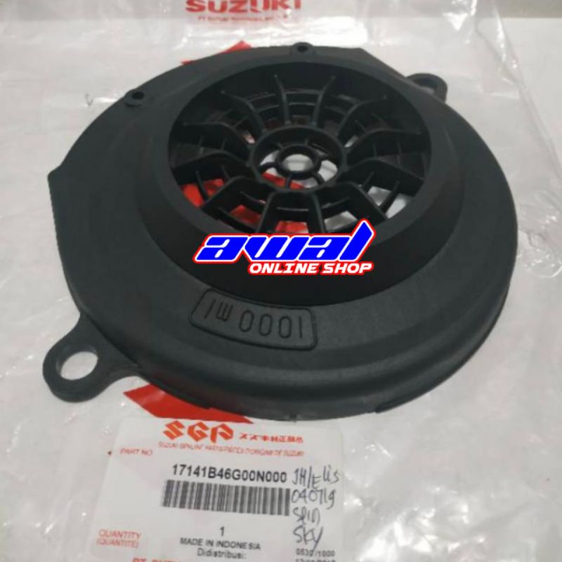 COWLING FAN Tutup Kipas Suzuki Spin 125 Skywave Skydrive Hayate Original SGP