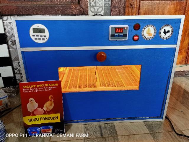 Mesin penetas telur burung kapasitas 100butir full otomatis