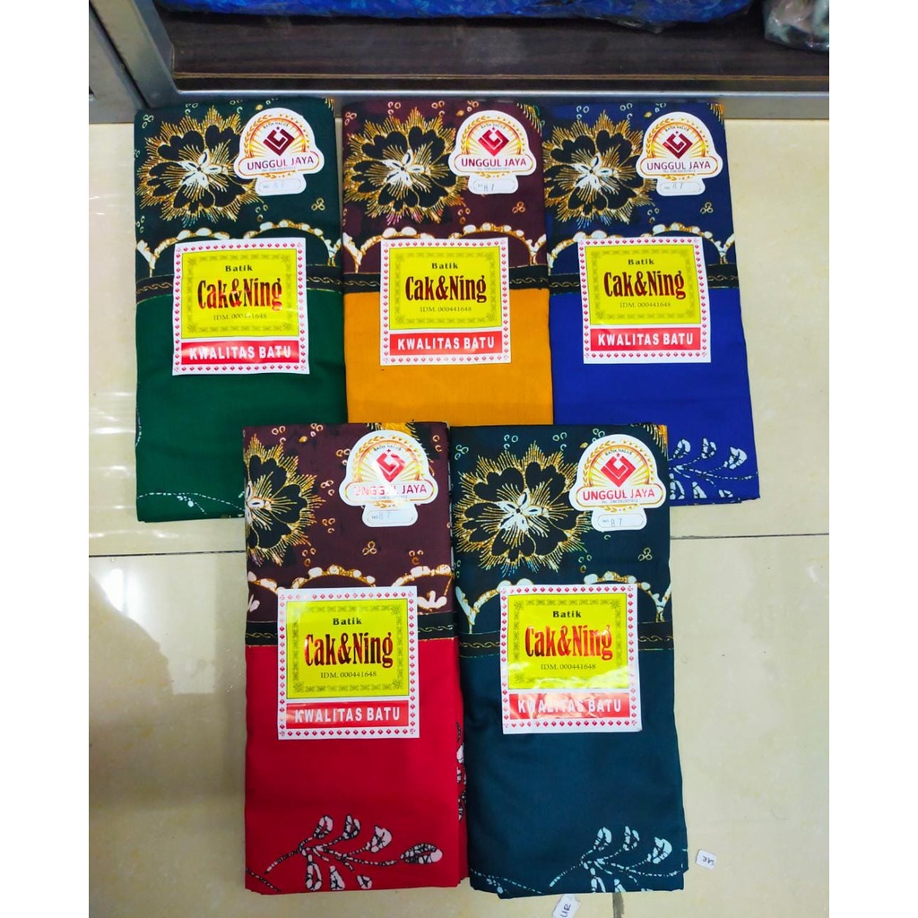 sarung perempuan sudah jahit merk cak dan ning