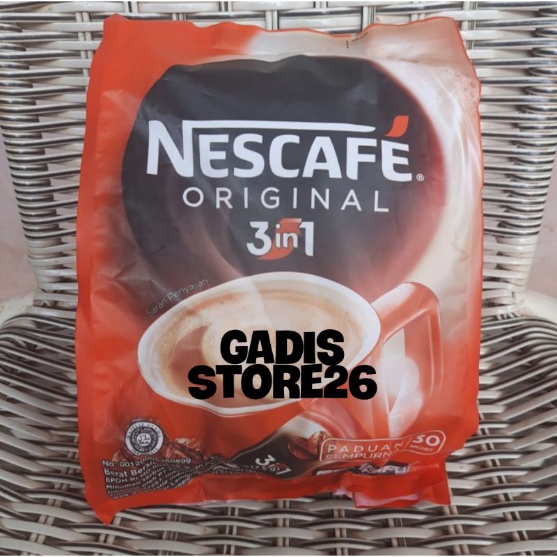 

Kopi nescafe original 3 in 1 bag