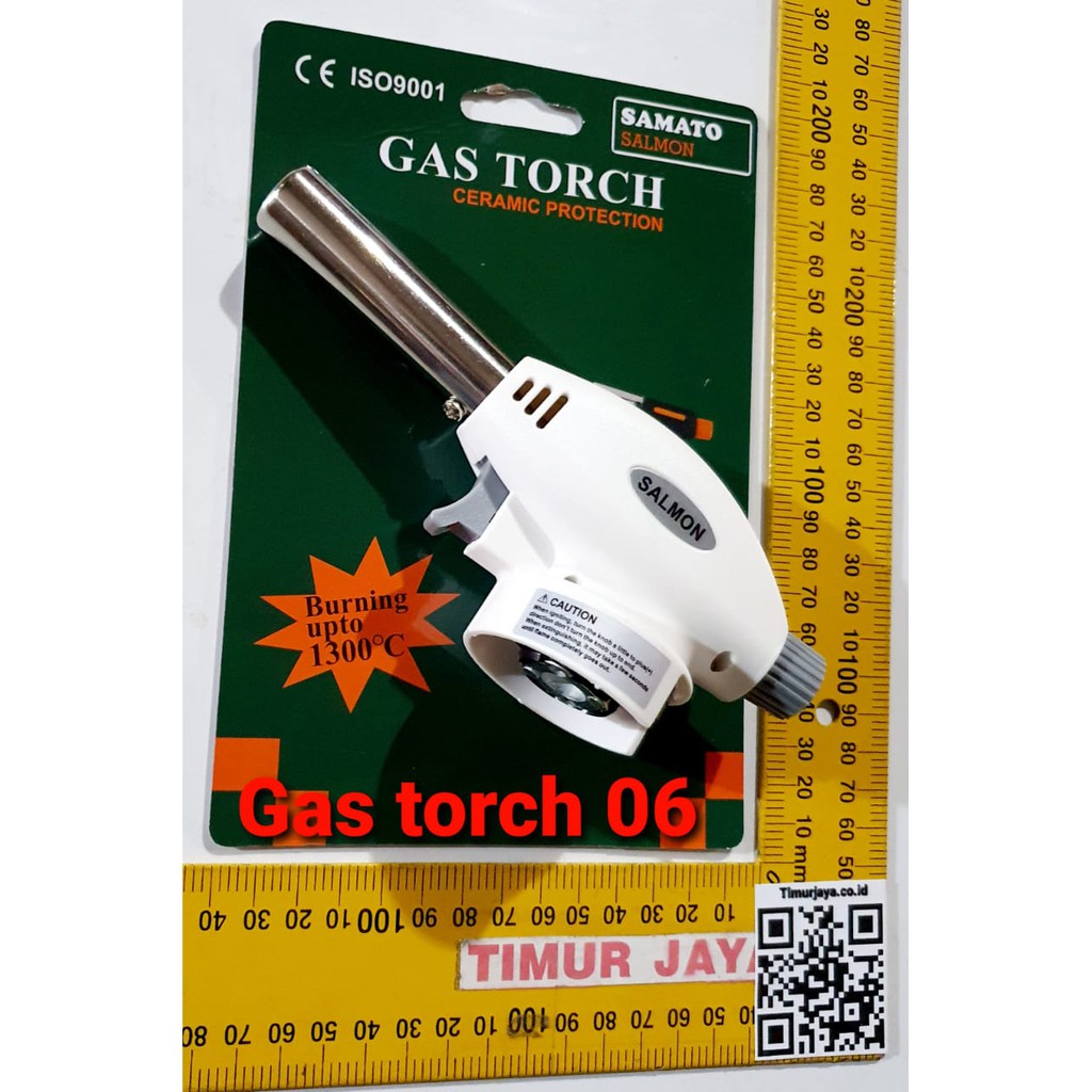 SAMATO GAS TORCH Pemantik Flame GUN ALAT LAS Heating PORTABLE KEJU MAKANAN GEPREK MOZARELLA BBQ bakaran