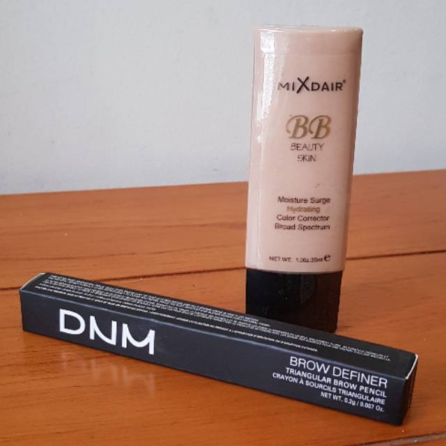 MIXDAIR BB Cream, moisturizing, concealer + pensil alis DNM