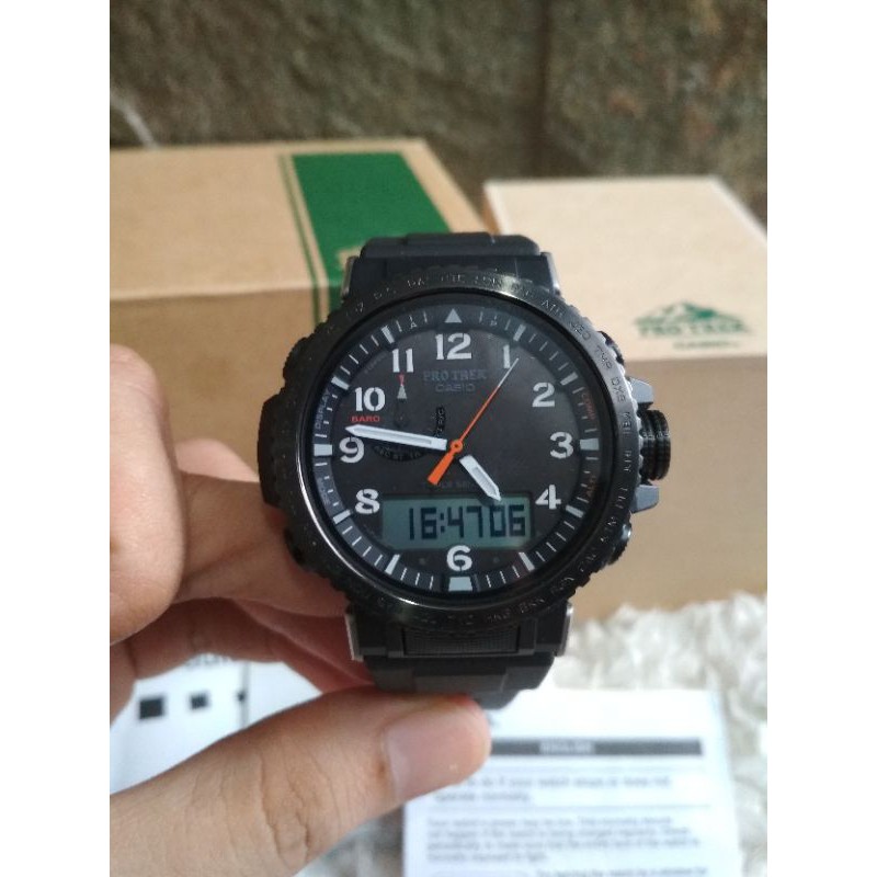 Casio Protrek Pro Trek PRW50Y PRW-50Y Tough Solar Triple Sensor
