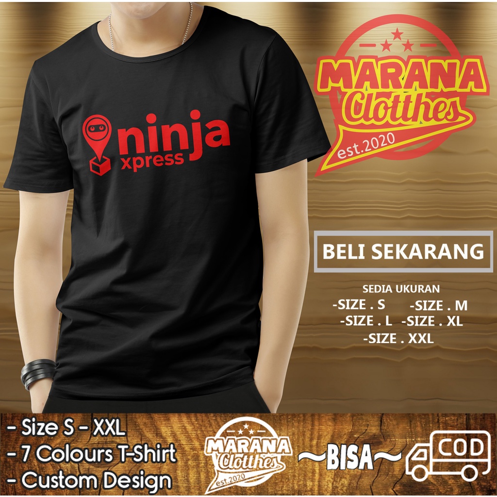 KAOS BAJU NINJA XPRESS KAOS PERUSAHAAN