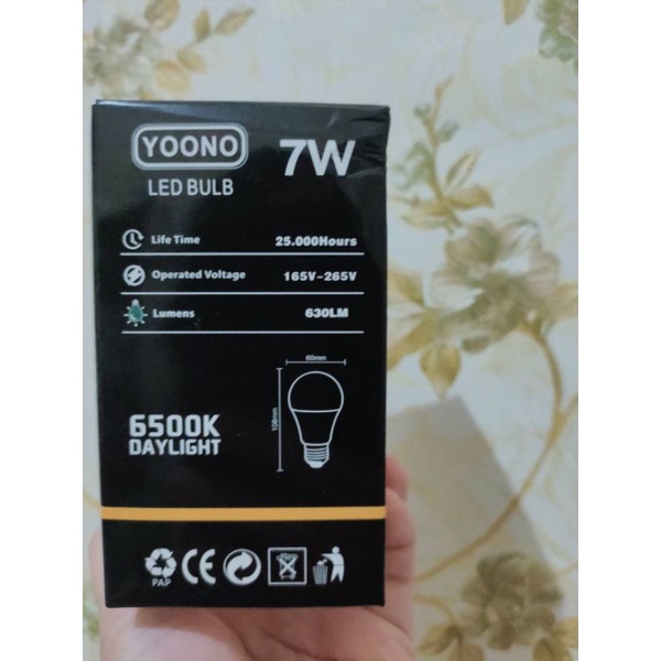 Lampu LED Aliano Yoono 7,9,12 Watt (Murah dan Terjangkau tapi Ga Murahan)