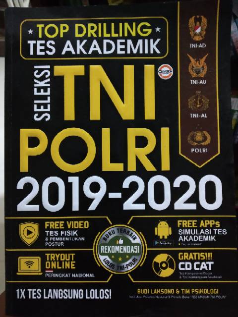 Asli Buku Tni Polri Terbaru Top Drilling Tes Akademik Seleksi Tni Polri 2019 2020 Shopee Indonesia