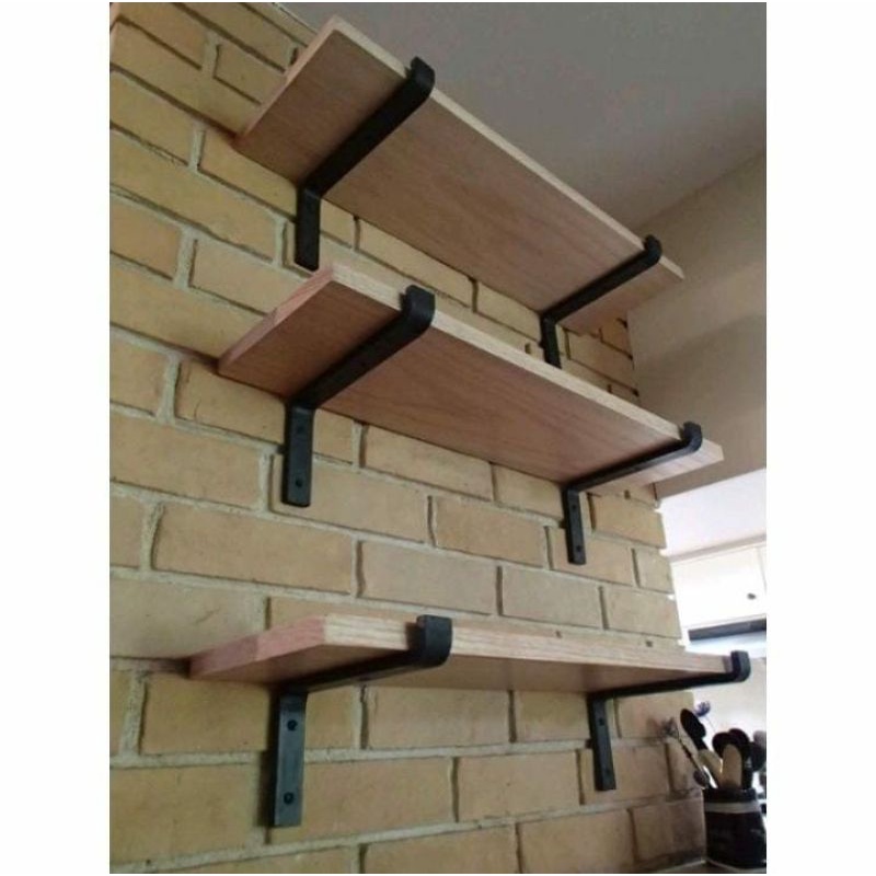 Rak siku besi hambalan, siku besi siku dinding penyanga