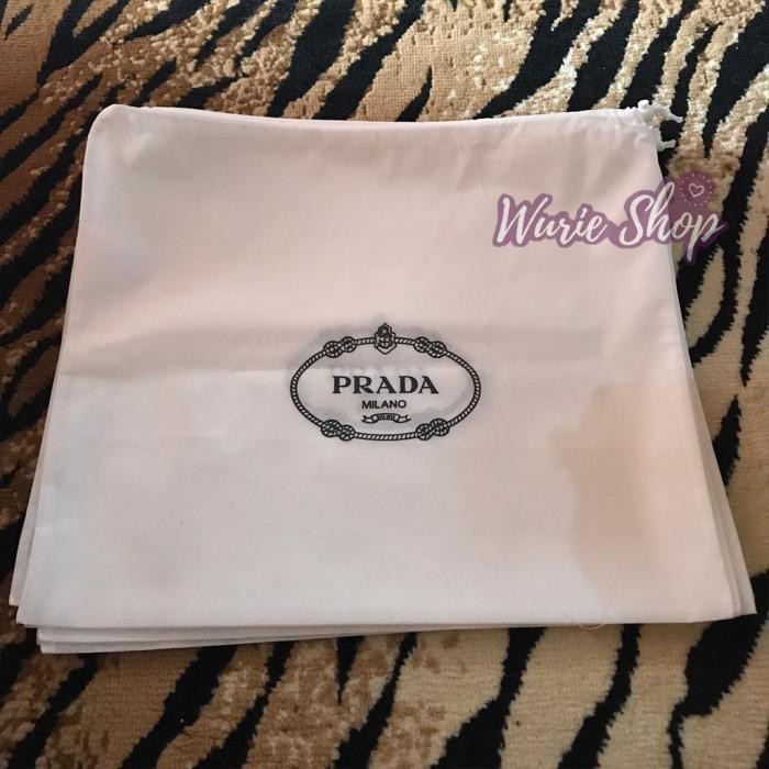 PRADA DustBag Pengganti Sarung Tas Pelindung Debu Serut Dust Bag - PRADA