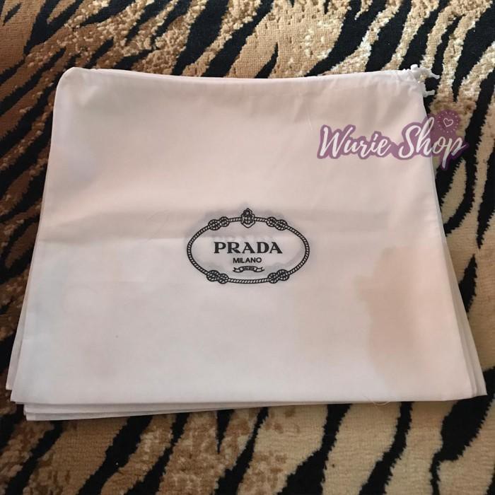 PRADA DustBag Pengganti Sarung Tas Pelindung Debu Serut Dust Bag - PRADA