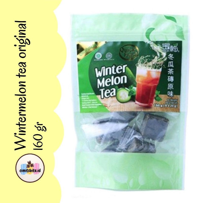 

Quick Fresh winter melon ORIGINAL 160gr/teh buah kundur