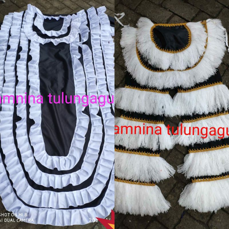 celana barongan dan selimut kemul barongan dewasa