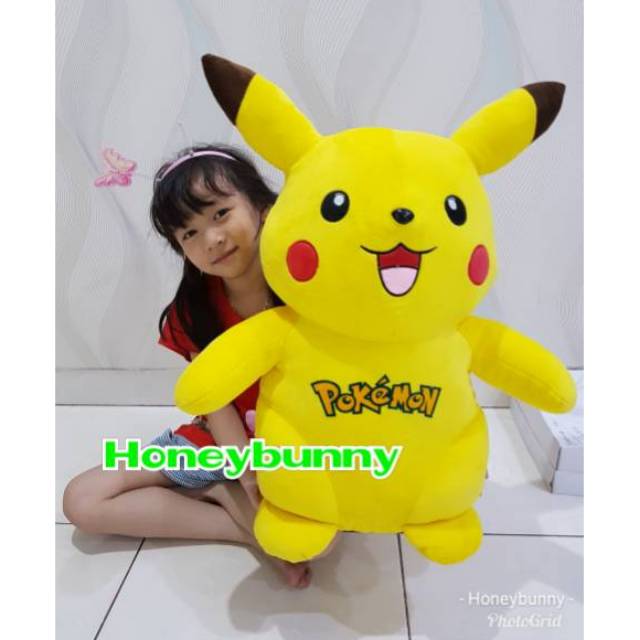 Boneka pokemon pikachu jumbo