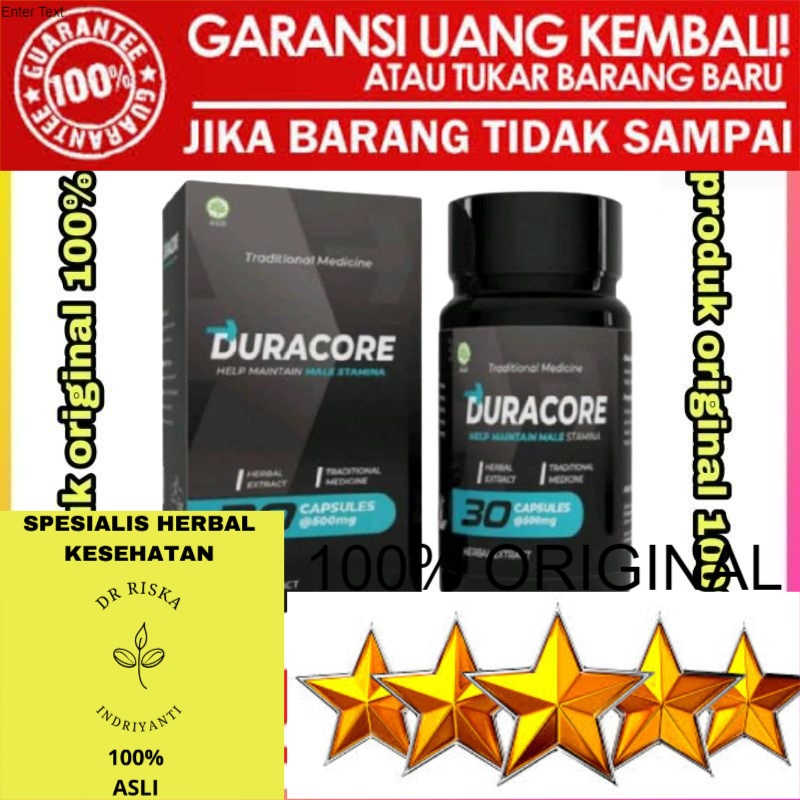100% ASLI DURACORE ASLI ORIGINAL OBAT HERBAL PEMBESAR PENIS PRIA AMPUH BERKUALITAS BPOM